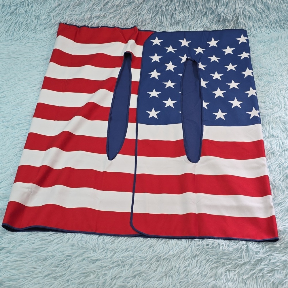 Patriotic American Flag Golf Cart Seat Cover 29" x 54" Universal Fit
